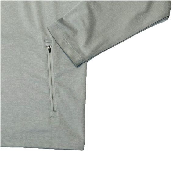 Vuori Sunday Element Track Jacket Mens Size 2XL XXL Gray V265 Sleeve Embroidered - Picture 7 of 12